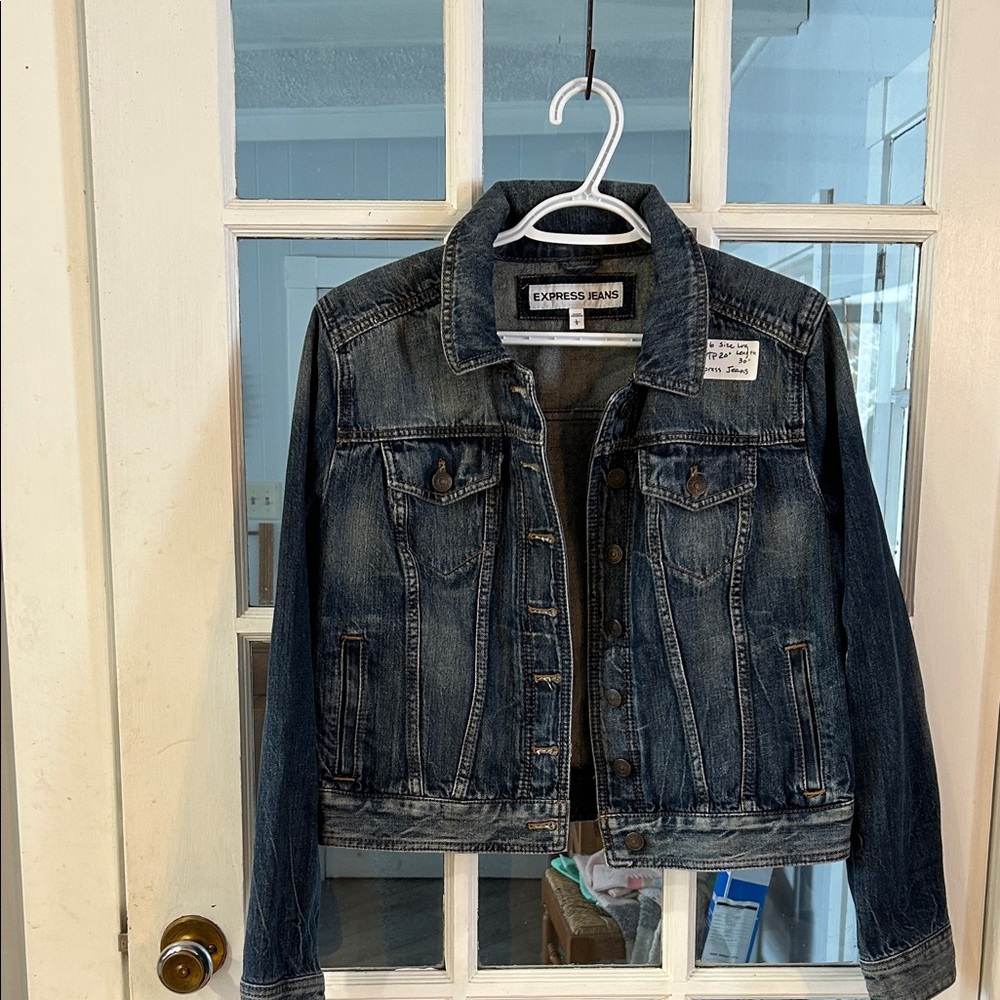 G36.   Express Jeans Denim Jacket